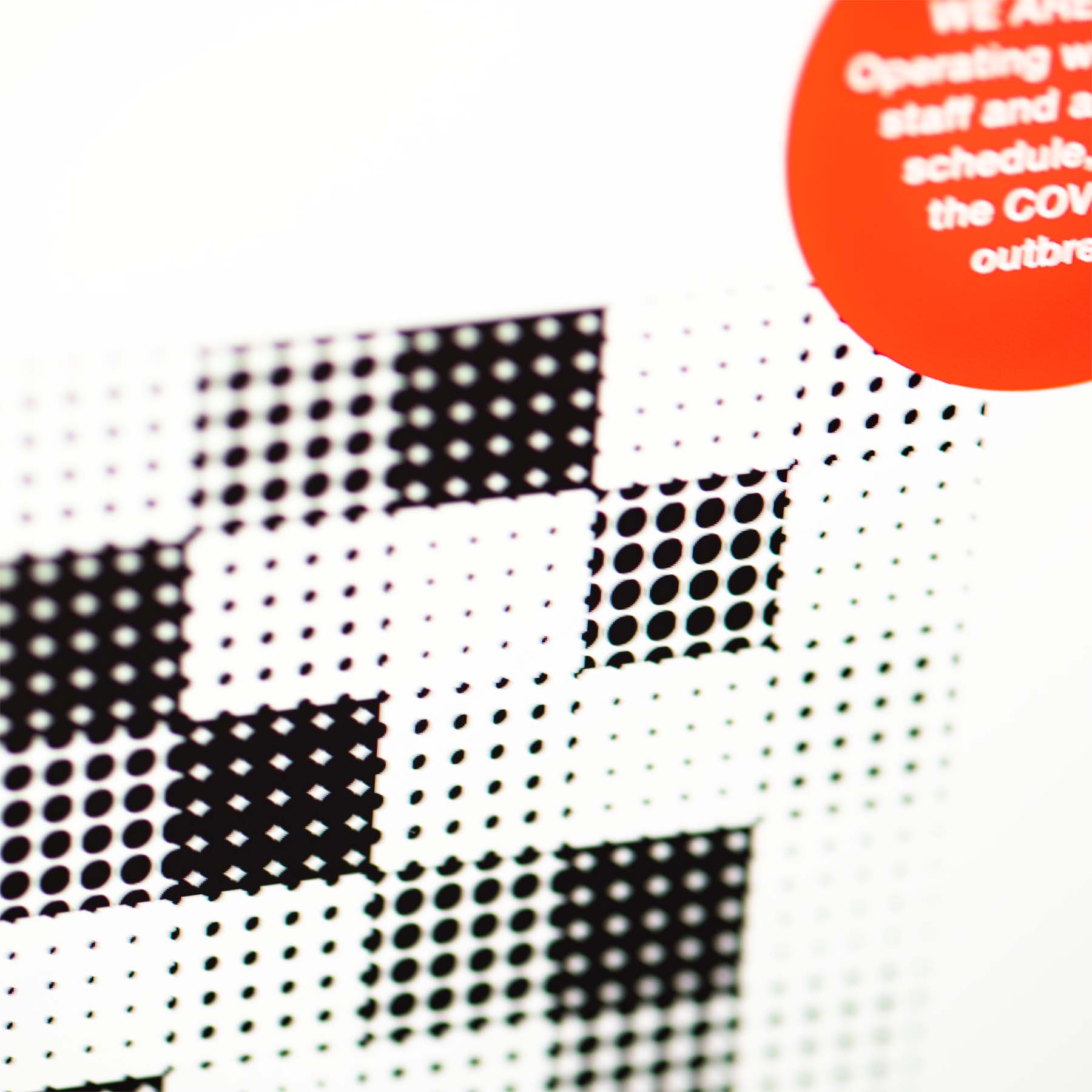 Cropped detail shot of Slick Promotions homepage.